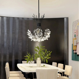 Moderne Kronleuchter für das Esszimmer mit Blüten-Design