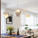 Moderne Design Pendelleuchten aus Eisen für den Esstisch