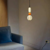 Skandinavische Pendelleuchte aus Glas fürs Schlafzimmer