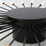 Dimmbare Sputnik-Deckenleuchte aus Metall für Wohnzimmer