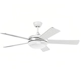 5-flügeliger Deckenventilator mit Licht und Fernbedienung