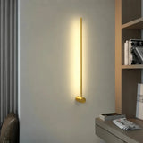 Dimmbare minimalistische Wandleuchte im linearen Design