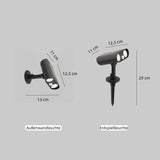 Solar LED-Außenstrahler mit Bewegungsmelder für Garten und Hof