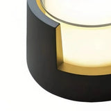 Moderne LED Außenwandleuchte IP65 in Schwarz