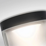 Moderne Runde LED Wandleuchte für den Außenbereich