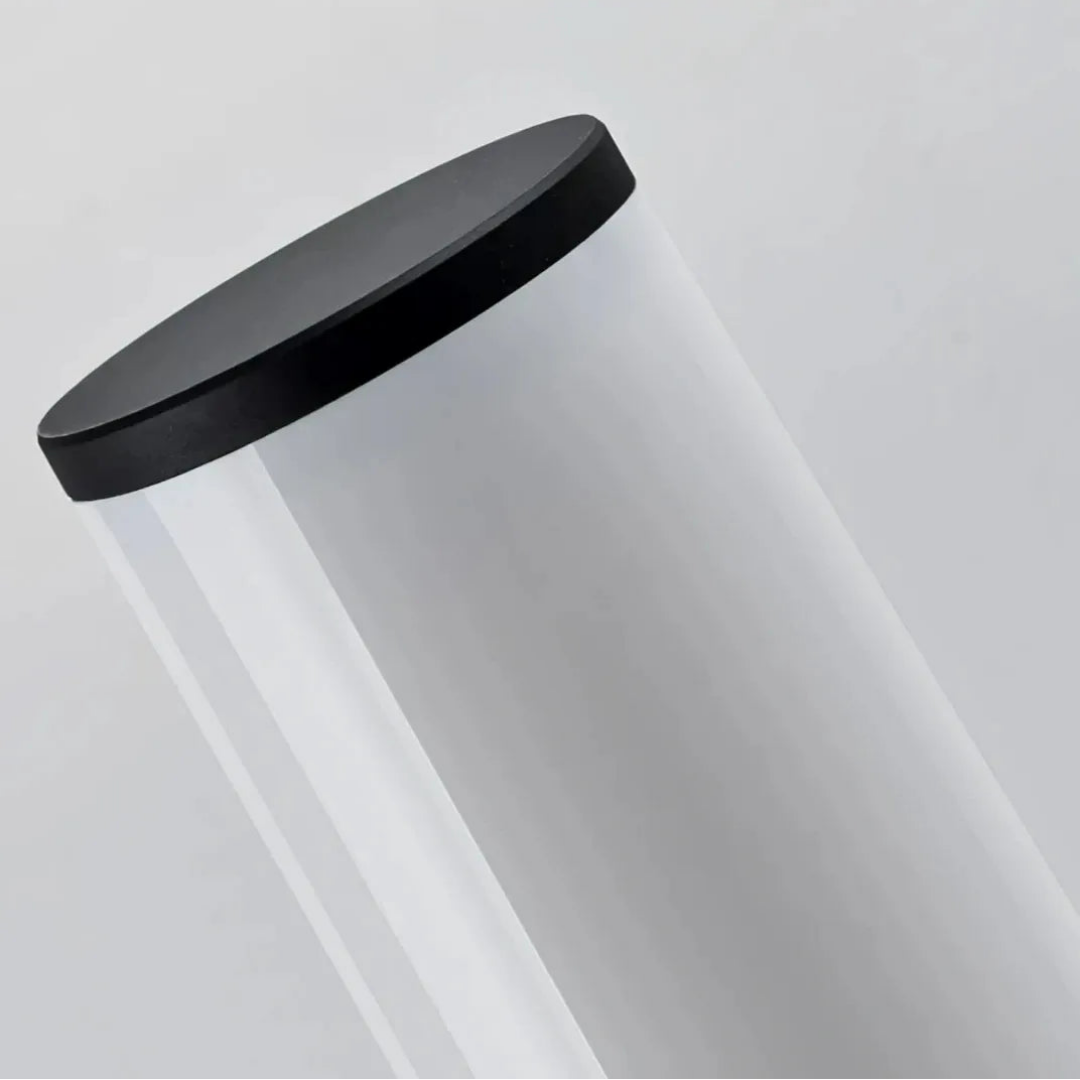 Acryl-Lichtschirm der schwarzen LED-Wegeleuchte