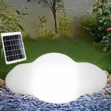 Akku-Gartenleuchte IP65 in Wolkenform, Weiß, RGB