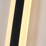 moderne Außenlampe mit Sensor und schwarzem Gehäuse