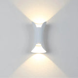 LED Außenwandleuchte Up & Down IP65 aus Metall – Modernes Design