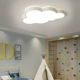 Moderne Wolken-Deckenleuchte in Weiß fürs Kinderzimmer