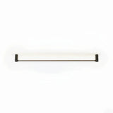 LED Deckenlampe schwarz lang, minimalistisches Design