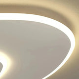 Moderne LED Deckenleuchte in Weiß – Dimmbar, für Schlafzimmer