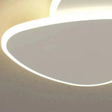 Moderne LED Deckenleuchte in Weiß – Dimmbar, für Schlafzimmer