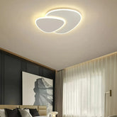 Moderne LED Deckenleuchte in Weiß – Dimmbar, für Schlafzimmer