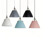 Moderne Pendelleuchte im Macaron-Stil aus Metall für das Esszimmer