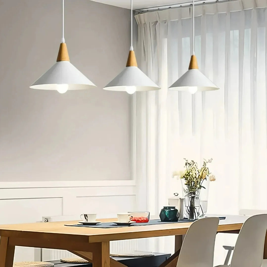 Skandinavische LED-Pendelleuchte für den Esstisch