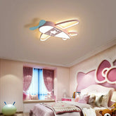 LED Kinderzimmer-Deckenleuchte im Flugzeugdesign