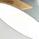 Leiser Deckenventilator mit LED-Licht und Fernbedienung im skandinavischen Design
