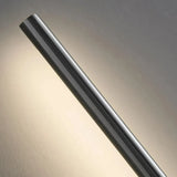 Längliche schwarze Wandleuchte modern für Wohnzimmer