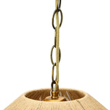 Boho Pendelleuchte aus Seil für Esszimmer