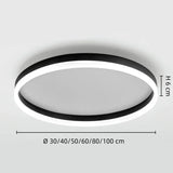 Technische Daten der LED Ring-Deckenleuchte