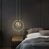 Design-Pendelleuchte Bubbles aus Rauchglas für das Esszimmer