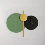 Designer-Wandleuchte mit Uhr für das Schlafzimmer