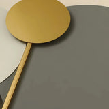 Designer-Wandleuchte mit Uhr für das Schlafzimmer