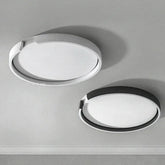 Moderne LED-Deckenleuchte mit Ringen, dimmbar – ideal für Schlafzimmer