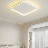 Quadratische LED-Deckenleuchte für Schlafzimmer in modernem flachem Design