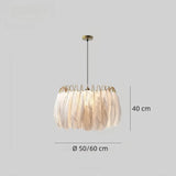 Feder-Pendelleuchte mit LED fürs Schlafzimmer