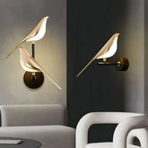 Vogel Wandleuchte im modernen Design für Schlafzimmer