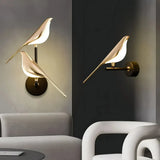 Vogel Wandleuchte im modernen Design für Schlafzimmer