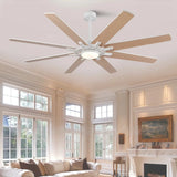Großer Deckenventilator mit Licht leise und Fernbedienung