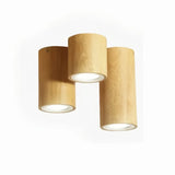 Holz Aufbaustrahler im skandinavischen Stil mit LED für den Flur