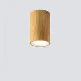 Holz Aufbaustrahler im skandinavischen Stil mit LED für den Flur