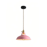 Macaron Regenschirm Pendelleuchte aus Metall für Esszimmer