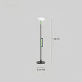 Kabellose Akku-Stehlampe für die Terrasse im modernen Design