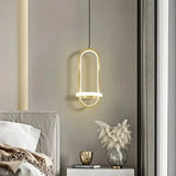 Kleine moderne LED-Pendelleuchte fürs Schlafzimmer