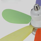 Kleiner Deckenventilator mit Licht, Fernbedienung