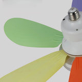 Kleiner Deckenventilator mit Licht, Fernbedienung
