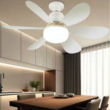 Kleiner Deckenventilator mit Licht, Fernbedienung