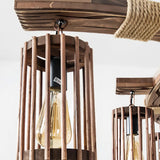 Kronleuchter Landhausstil aus Holz für Esszimmer