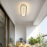 LED-Deckenleuchte oval dimmbar für Flur, Diele & Eingangsbereich