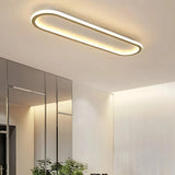 LED-Deckenleuchte oval dimmbar für Flur, Diele & Eingangsbereich