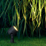 LED-Gartenstrahler mit Erdspieß, IP65, für den Außenbereich