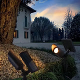 LED-Gartenstrahler mit Erdspieß, IP65, für den Außenbereich