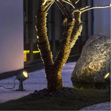 LED-Gartenstrahler mit Erdspieß, IP65, für den Außenbereich