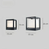 LED-Solar-Gartenlaterne IP65 für Terrasse und Garten