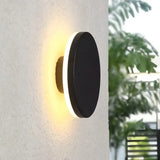 LED Außenwandleuchte aus Metall – Modernes Design, IP65 wasserdicht